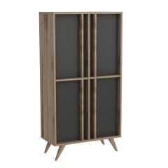 Minar Rilla Modern Çok Amaçlı Dolap Çırağan/Antrasit