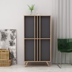 Minar Rilla Modern Çok Amaçlı Dolap Çırağan/Antrasit