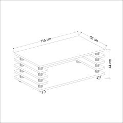 Ezo Orta Sehpa 115Cm - Efes Mermer
