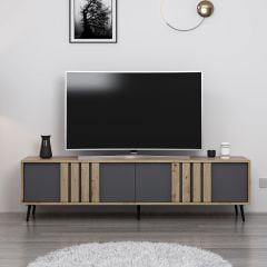 Eleganza Tv Ünitesi - Artisan Ceviz/Antrasit