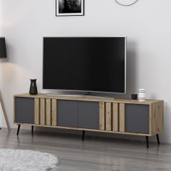 Eleganza Tv Ünitesi - Artisan Ceviz/Antrasit