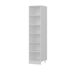 Minar 50 Cm Mutfak Boy Dolabı - Beyaz/Dore D50-D1