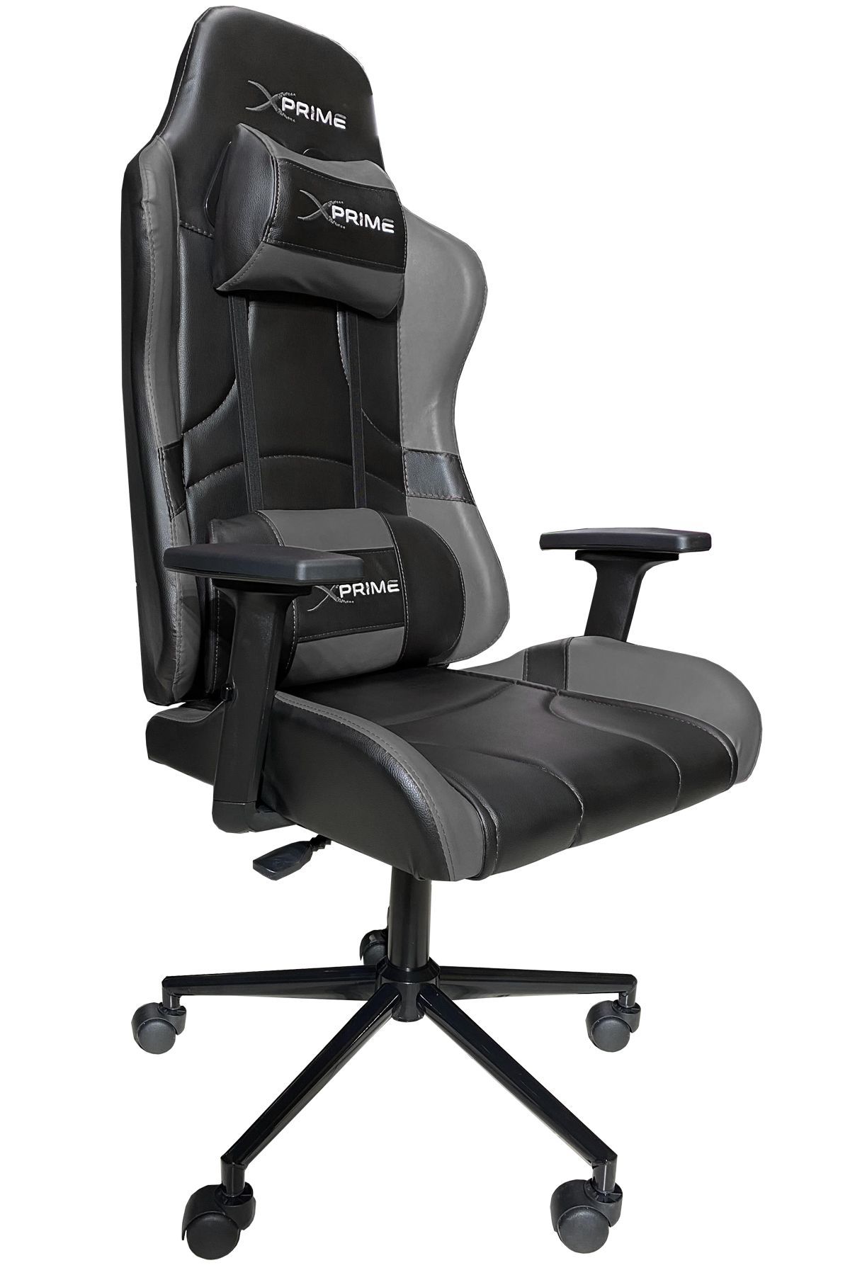 XPrime Zeus V2 Oyuncu Koltuğu Gri