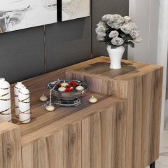 Minar Ellaria Modern Konsol 160 Cm - Dore Ceviz