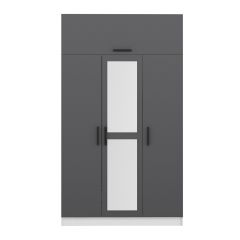 Aron Metal Ayaklı Çalışma Masası - Dore/Mat Siyah