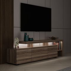 Serius Led Işıklı Tv Ünitesi Dore