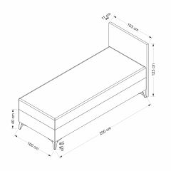 Bade Baza Başlık Seti 100x200