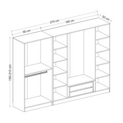 Ceramical Çalışma Masası 140 - Beyaz