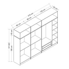 Ceramical Orta Sehpa - Beyaz