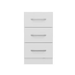 Minar Mutfak Alt Modül 3Ç Nray 45Cm Dolap Beyaz - B1