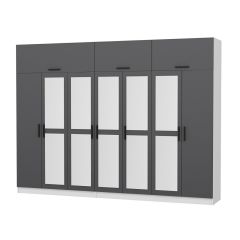 Ceramical Kts2 Modern Kitaplık / 5 Raflı - 60x180 Cm - Beyaz