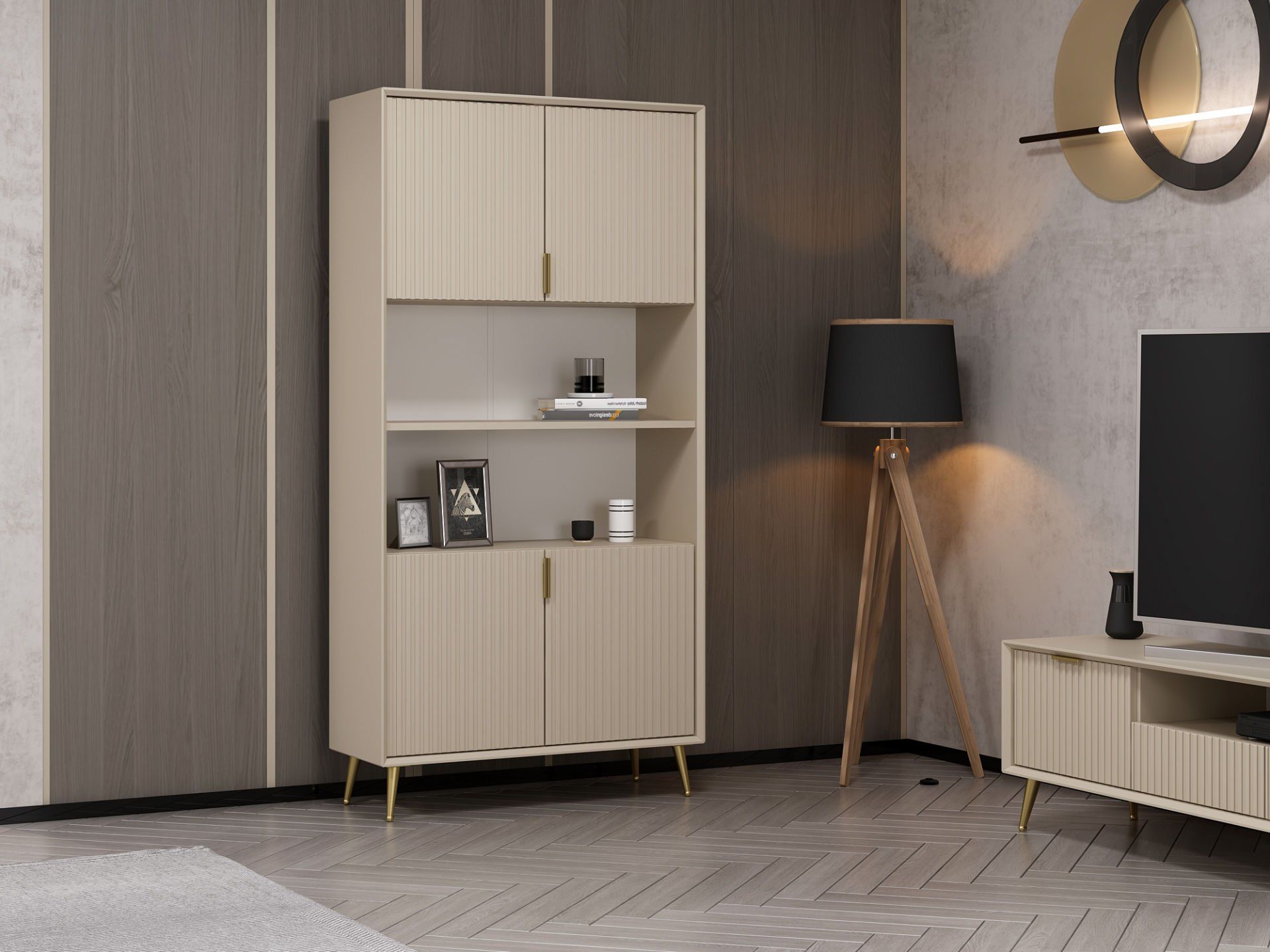 Kale Luxe Çok Amaçlı 4K 2Göz Dlp - Kumtaşı