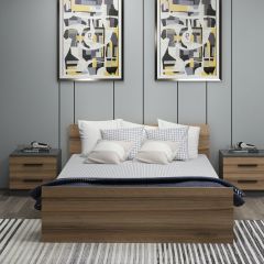 Konteynere Uygun Çift Kişilik Karyola 160X200 Dore