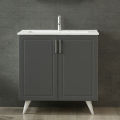 Minar Banyo Dolabı Alt 100Cm Ay2K+Etj Beyaz