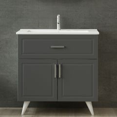 Minar Banyo Dolabı Alt 100Cm Ay2K1Ç+Etj Beyaz