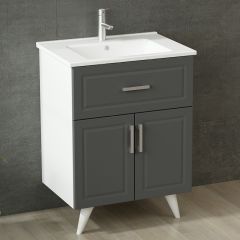 Minar Banyo Dolabı Alt 65Cm Ay2K1Ç+Etj Beyaz