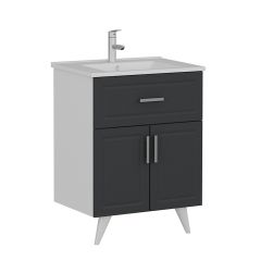 Minar Banyo Dolabı Alt 65Cm Ay2K1Ç+Etj Beyaz