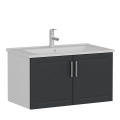 Minar Banyo Dolabı Alt 85Cm As2K+Etj Beyaz