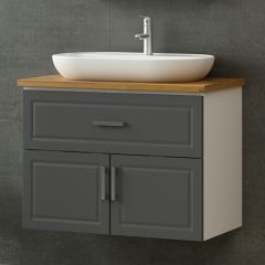Minar Banyo Dolabı Alt 85Cm As2K1Ç+Tzg Beyaz