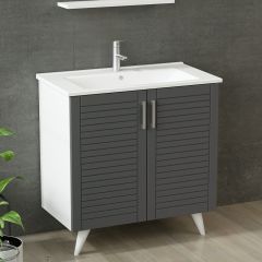 Minar Banyo Dolabı 100Cm Ay2K+1Ea1R+Etj Beyaz