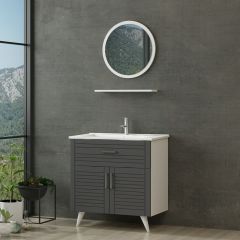 Minar Banyo Dolabı 100Cm Ay2K1Ç+1Ya1R+Etj Beyaz