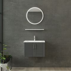 Minar Banyo Dolabı 65Cm As2K+1Ya1R+Etj Beyaz