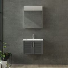 Minar Banyo Dolabı 65Cm As2K+2K2A+Etj Beyaz