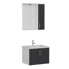 Minar Banyo Dolabı 65Cm As2K+1K1A+Etj Beyaz