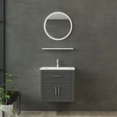 Minar Banyo Dolabı 65Cm As2K1Ç+1Ya1R+Etj Beyaz