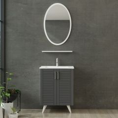 Minar Banyo Dolabı 65Cm Ay2K+1Ea1R+Etj Beyaz