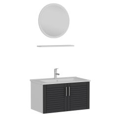 Minar Banyo Dolabı 85Cm As2K+1Ya1R+Etj Beyaz