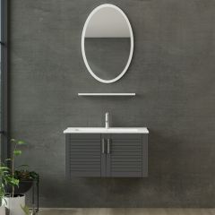 Minar Banyo Dolabı 85Cm As2K+1Ea1R+Etj Beyaz