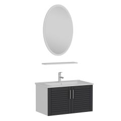 Minar Banyo Dolabı 85Cm As2K+1Ea1R+Etj Beyaz