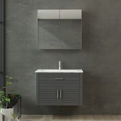 Minar Banyo Dolabı 85Cm As2K1Ç+2K2A+Etj Beyaz