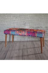 Cool Bench Turuncu Kilim Desenli