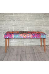 Cool Bench Turuncu Kilim Desenli