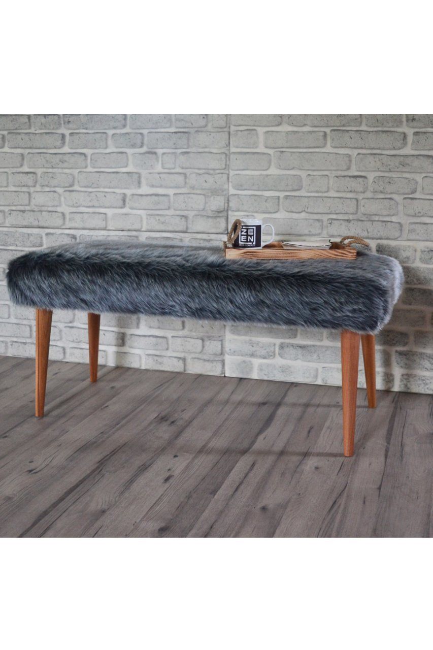 Cool Bench Antrasit Peluş