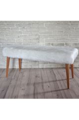 Cool Bench Beyaz Peluş