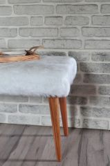 Cool Bench Beyaz Peluş