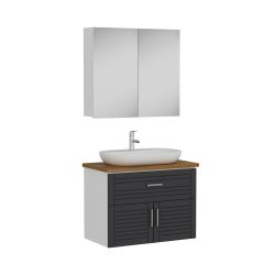 Minar Banyo Dolabı 85Cm As2K1Ç+2K2A+Tzg Beyaz