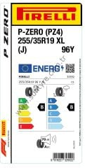 Pirelli 255/35R19 96Y Xl Pzero J B-B-70 Lastiği (Üretim Yılı: 2023)