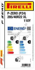 Pirelli 285/40R22 110Y Xl P-Zero Pz4A-A-74  Lastiği(Üretim Yılı: 2023)