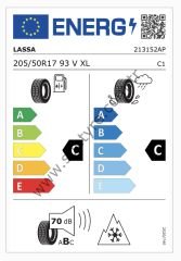 Lassa 205/50R17 93V Xl  Multıways 2 M+S 4 Mevsimc-C-710  Lastiği (Üretim Yılı: 2023)