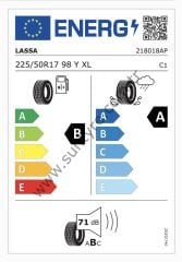 Lassa 225/50R17 98Y Xl Revola B-A-71 Ev Ready Yaz Oto Lastiği (Üretim Yılı: 2023)