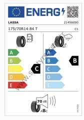 Lassa 175/70R14 84T Greenways C-B-70 Yaz Oto Lastiği (Üretim Yılı: 2022)