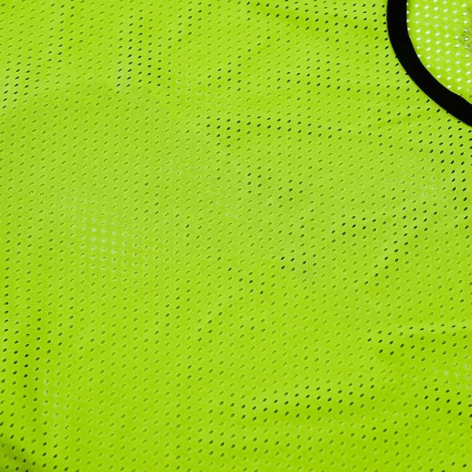 Yetişkin Beden Delikli - Fileli Futbol Antreman Yeleği Sarı