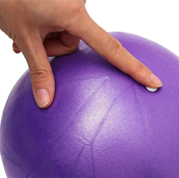 Egzersizler ve Pilates için Dayanıklı ve Patlamaz 25cm PVC Pilates Topu: Ev ve Spor Salonu Kullanımı için