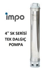 İmpo SK 415/11 - 4'' Tek Dalgıç Pompa 63 Mss - 4 HP (Krom Başlıklı)