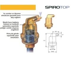 Spirotop Otomatik Hava Purjörü 1/2'' 10 Bar 110 C