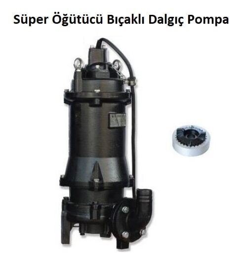 İmpo 50G 23.7 Süper Öğütücülü Foseptik Dalgıç Pompa 5 HP 380V